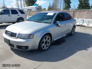 2005 Audi S4 with VIN WAUPL68E35A039107, listed as a IAAI auction lot 41674700 with 116073 miles. Bid and sale history available at carsss.com. Image 20.