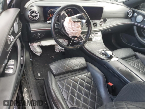 2018 Mercedes-Benz E-Class E 400 with VIN WDD1K6GB3JF062148, listed as a Copart auction lot 45142765 with 158,957 mi miles and Salvage Title. Bid and sale history available at carsss.com. Image 8.