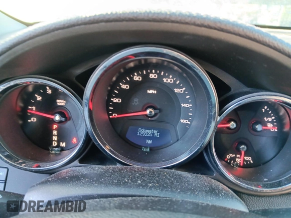 2013 Cadillac CTS Performance with VIN 1G6DK5E33D0111422, listed as a Copart auction lot 50121745 with 129,335 mi miles and Salvage Title. Bid and sale history available at DreamBid. Image 9.