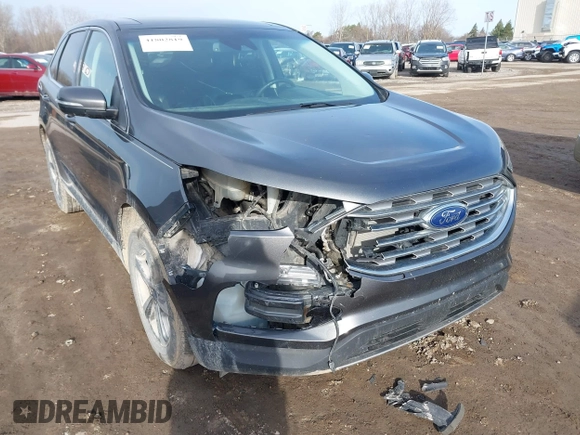 2020 Ford Edge SEL with VIN 2FMPK4J98LBA48289, listed as a IAAI auction lot 41802819 with 105,403 mi miles. Bid and sale history available at carsss.com. Image 6.