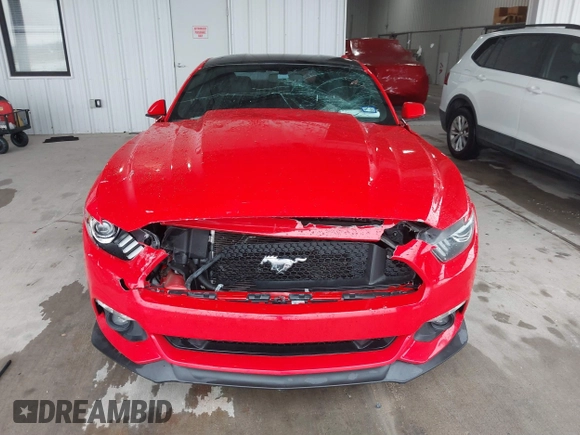 2016 Ford Mustang GT with VIN 1FA6P8CF5G5276410, listed as a IAAI auction lot 41327862 with 92,041 mi miles. Bid and sale history available at carsss.com. Image 6.
