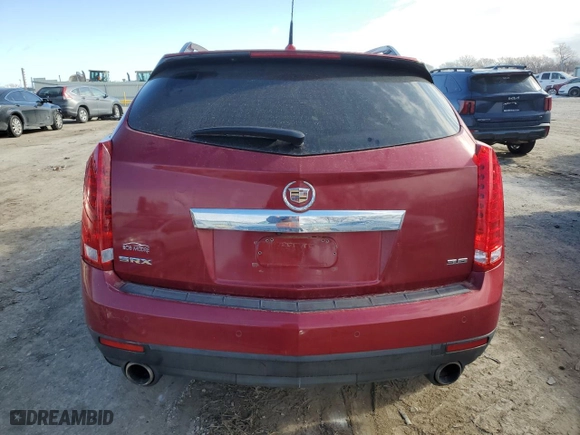 2012 Cadillac SRX Luxury Collection with VIN 3GYFNAE30CS518153, listed as a Copart auction lot 42130535 with 137,161 mi miles and Salvage Title. Bid and sale history available at carsss.com. Image 6.
