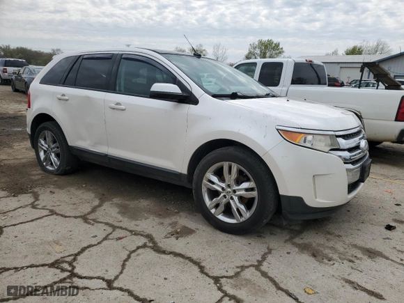 2013 Ford Edge SEL with VIN 2FMDK3JC3DBA13122, listed as a Copart auction lot 53722385 with 163,914 mi miles and Clean Title. Bid and sale history available at carsss.com. Image 4.
