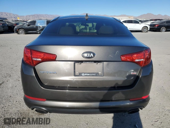 2013 Kia Optima LX with VIN 5XXGM4A78DG132353, listed as a Copart auction lot 87009994 with 82,633 mi miles and Salvage Title. Bid and sale history available at carsss.com. Image 6.