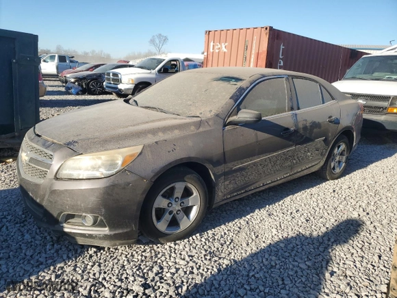 2013 Chevrolet Malibu LS with VIN 1G11B5SA1DF221121, listed as a Copart auction lot 47519425 with 191,820 mi miles and Clean Title. Bid and sale history available at carsss.com. Image 1.