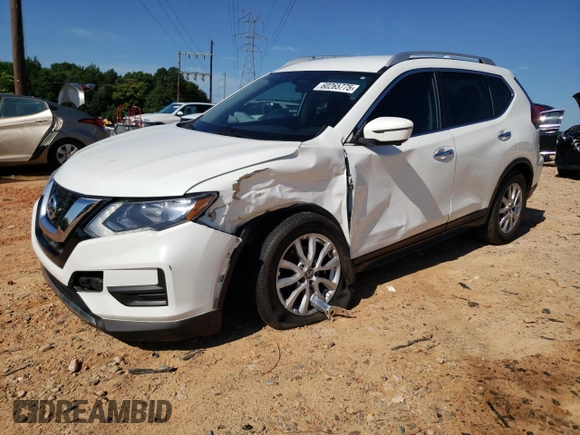 2017 Nissan Rogue SV z VIN KNMAT2MT4HP568539, wystawiony jako Copart lot #60265775 z przebiegiem 140 240 mil mil oraz Szkoda całkowita • Salvage title. Historia ofert i sprzedaży dostępna na DreamBid. Obrazek 1.