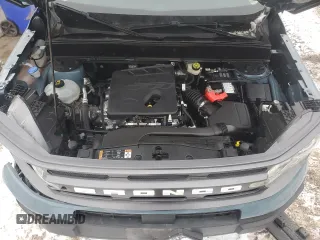 2021 Ford Bronco Sport Big Bend z VIN 3FMCR9B62MRB38620, wystawiony jako Copart lot #45008875 z przebiegiem 55 555 mil mil oraz Szkoda całkowita • Salvage title. Historia ofert i sprzedaży dostępna na DreamBid. Obrazek 13.