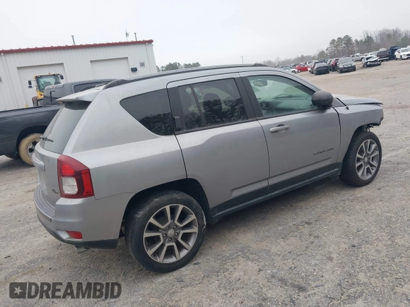 2017 Jeep Compass Sport with VIN 1C4NJCBA5HD166884, listed as a IAAI auction lot 36977902 with 64,921 mi miles and . Bid and sale history available at DreamBid. Image 4.