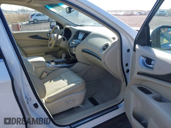 2014 Infiniti QX60 with VIN 5N1AL0MN2EC529288, listed as a IAAI auction lot 42137101 with 147,472 mi miles. Bid and sale history available at carsss.com. Image 5.