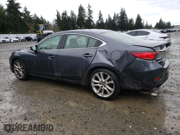 2014 Mazda Mazda6 i Touring with VIN JM1GJ1V61E1134743, listed as a Copart auction lot 47277015 with 108,166 mi miles and Salvage Title. Bid and sale history available at carsss.com. Image 2.