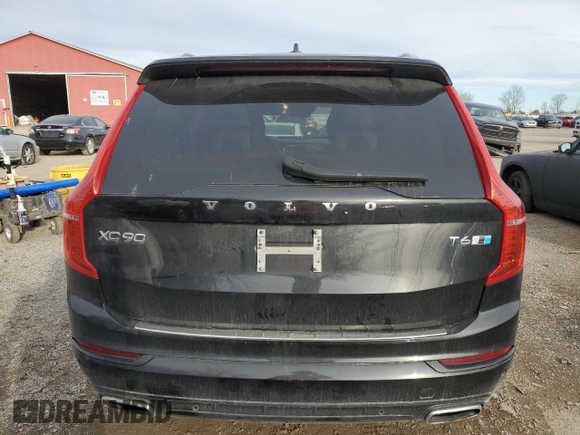 2019 Volvo XC90 R-Design with VIN YV4A22PM7K1467655, listed as a Copart auction lot 80431514 with 69,053 mi miles and Salvage Title. Bid and sale history available at carsss.com. Image 6.