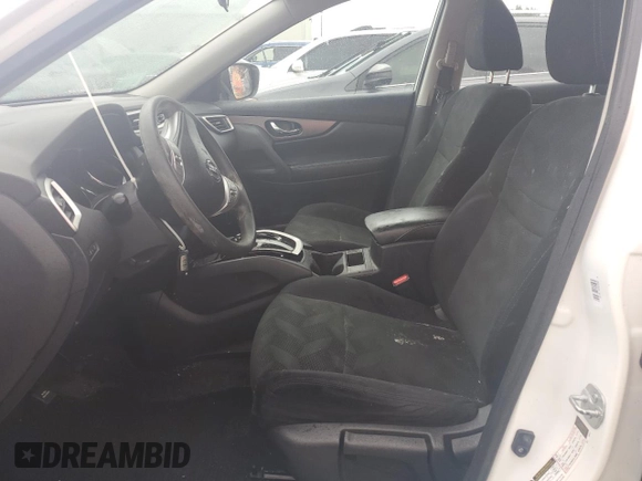 2016 Nissan Rogue SV with VIN 5N1AT2MT6GC783602, listed as a Copart auction lot 77041604 with Not Provided miles and Salvage Title. Bid and sale history available at DreamBid. Image 7.