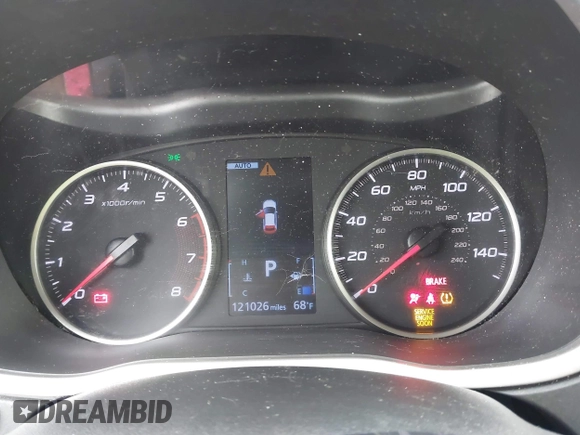 2020 Mitsubishi Eclipse Cross ES with VIN JA4AT3AA7LZ006974, listed as a IAAI auction lot 41681216 with 121,026 mi miles and . Bid and sale history available at DreamBid. Image 7.