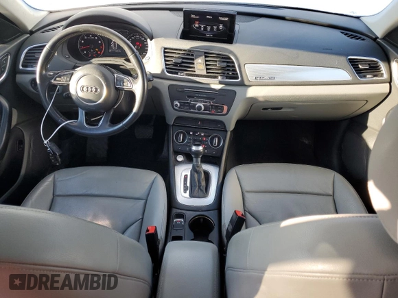 2016 Audi Q3 with VIN WA1JFCFS1GR018195, listed as a Copart auction lot 48454905 with 166,757 mi miles and Salvage title. Bid and sale history available at DreamBid. Image 8.
