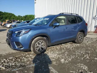 2022 Subaru Forester Premium with VIN JF2SKADC5NH483122, listed as a Copart auction lot 61468625 with 25,999 mi miles and Salvage title. Bid and sale history available at DreamBid. Image 1.