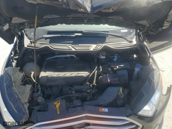 2020 Ford EcoSport SE with VIN MAJ6S3GL7LC336968, listed as a Copart auction lot 47675245 with 92,614 mi miles and Salvage Title. Bid and sale history available at carsss.com. Image 14.