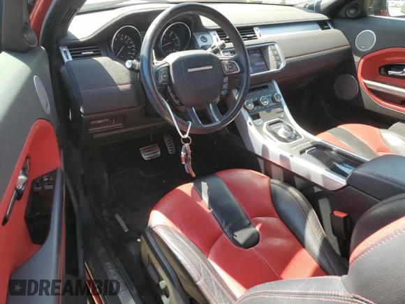 2012 Land Rover Range Rover Evoque Dynamic Premium with VIN SALVT1BG4CH000496, listed as a Copart auction lot 57178375 with 60,247 mi miles and Salvage title. Bid and sale history available at DreamBid. Image 8.