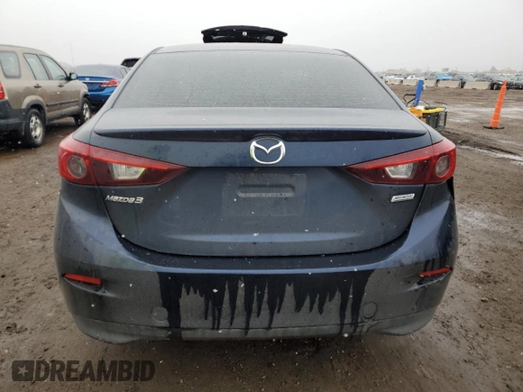 2016 Mazda 3 i Touring with VIN 3MZBM1V75GM280107, listed as a Copart auction lot 53711545 with 58,032 mi miles and Salvage Title. Bid and sale history available at DreamBid. Image 6.