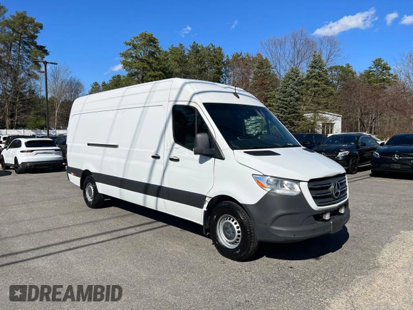 2024 Mercedes-Benz Sprinter Cargo with VIN W1Y4NCHY1RT162385, listed as a Copart auction lot 54617685 with 200,519 mi miles and Clean Title. Bid and sale history available at carsss.com. Image 2.