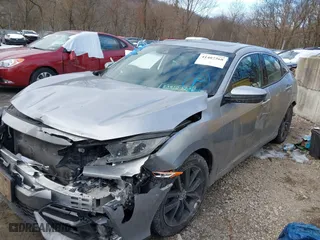 2020 Honda Civic Hatchback EX-L with VIN SHHFK7H8XLU414270, listed as a IAAI auction lot 41407368 with 43,077 mi miles. Bid and sale history available at carsss.com. Image 22.
