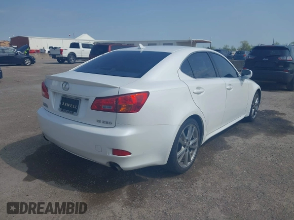 2008 Lexus IS 250 z VIN JTHBK262285083693, wystawiony jako IAAI lot #41918585 z przebiegiem 111 040 mil mil oraz . Historia ofert i sprzedaży dostępna na DreamBid. Obrazek 4.