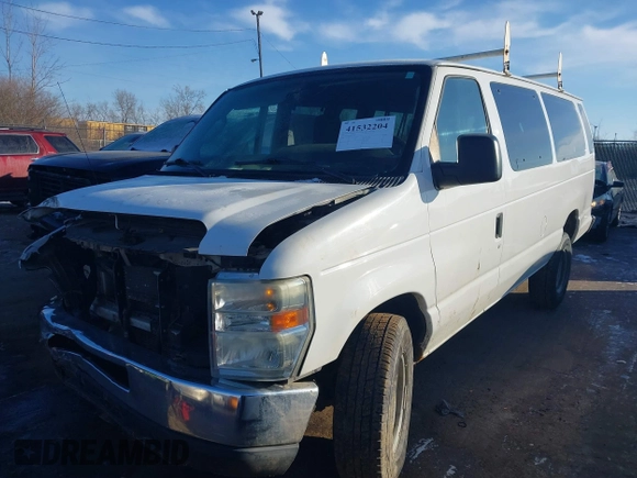 2011 Ford Econoline Passenger XL with VIN 1FBSS3BL8BDA11484, listed as a IAAI auction lot 41532204 with 309,062 mi miles and . Bid and sale history available at DreamBid. Image 2.
