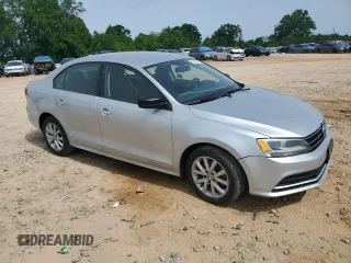2015 Volkswagen Jetta SE z VIN 3VWD17AJ4FM221246, wystawiony jako Copart lot #54321255 z przebiegiem 172 906 mil mil oraz Szkoda całkowita • Salvage title. Historia ofert i sprzedaży dostępna na DreamBid. Obrazek 4.