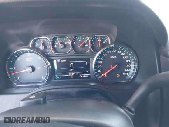 2015 Chevrolet Tahoe LTZ z VIN 1GNSKCKC7FR715512, wystawiony jako IAAI lot #42054583 z przebiegiem 106 941 mil mil oraz . Historia ofert i sprzedaży dostępna na DreamBid. Obrazek 7.