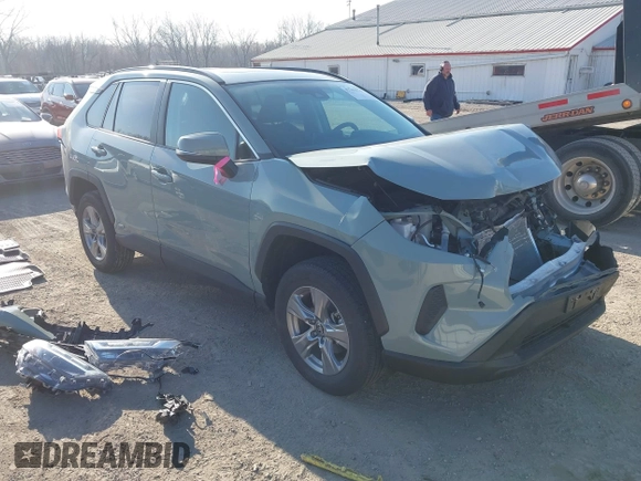 2023 Toyota RAV4 Hybrid XLE with VIN 4T3RWRFV2PU102578, listed as a IAAI auction lot 41792776 with 26,147 mi miles. Bid and sale history available at carsss.com. Image 1.