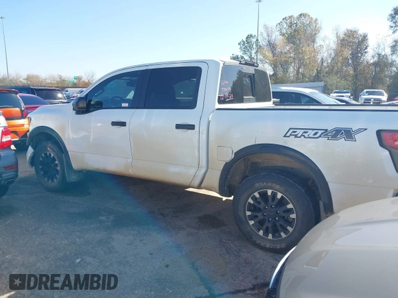 2021 Nissan Titan Pro-4X with VIN 1N6AA1ED5MN533759, listed as a IAAI auction lot 41203812 with 39,154 mi miles and . Bid and sale history available at DreamBid. Image 15.