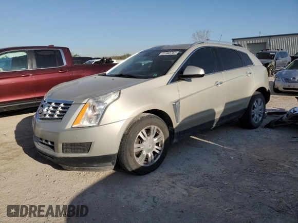 2015 Cadillac SRX Luxury Collection with VIN 3GYFNEE32FS616242, listed as a Copart auction lot 51963765 with 83,826 mi miles and Salvage Title. Bid and sale history available at DreamBid. Image 1.