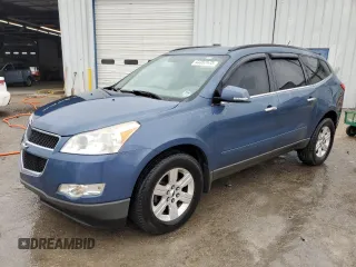 2012 Chevrolet Traverse 1LT with VIN 1GNKRGED1CJ315771, listed as a Copart auction lot 44352535 with 185,871 mi miles and Salvage Title. Bid and sale history available at DreamBid. Image 1.
