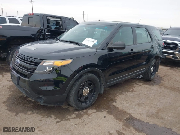 2015 Ford Utility Police Interceptor with VIN 1FM5K8AR3FGB03565, listed as a IAAI auction lot 41572068 with NaN miles. Bid and sale history available at carsss.com. Image 20.