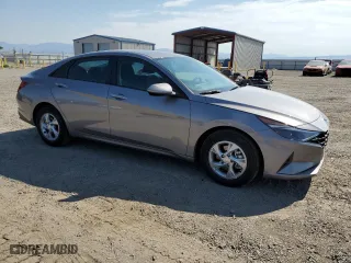 2022 Hyundai Elantra SE with VIN KMHLL4AG9NU263476, listed as a Copart auction lot 64356054 with 12,777 mi miles and Salvage Title. Bid and sale history available at carsss.com. Image 4.