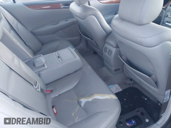 2005 Lexus ES with VIN JTHBA30G655112802, listed as a IAAI auction lot 41766169 with Not Provided miles. Bid and sale history available at carsss.com. Image 8.