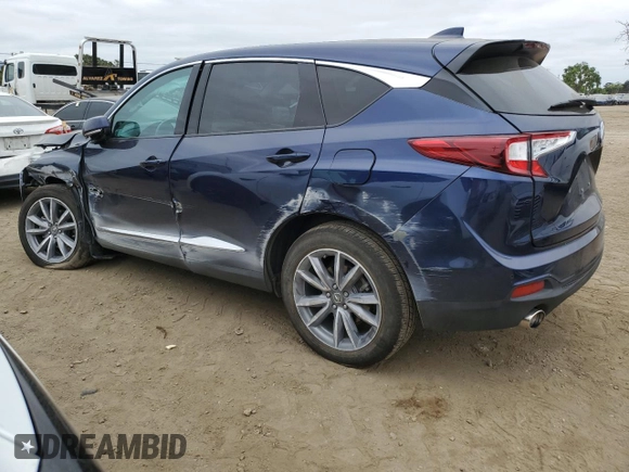 2021 Acura RDX Technology with VIN 5J8TC2H55ML020895, listed as a Copart auction lot 54103945 with 46,900 mi miles and Salvage title. Bid and sale history available at DreamBid. Image 2.