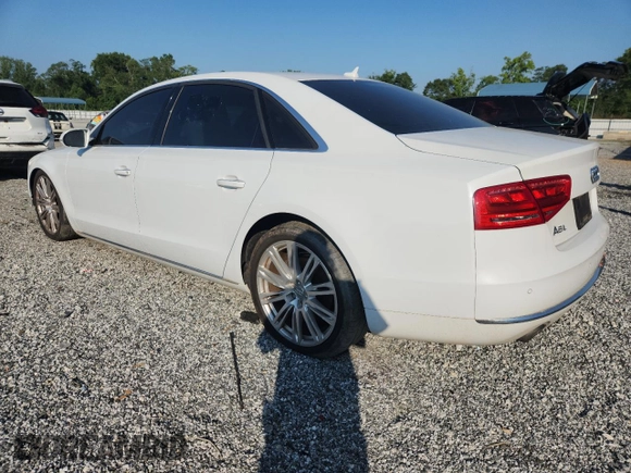 2014 Audi A8 3.0T with VIN WAURGAFD1EN002429, listed as a Copart auction lot 63762475 with 140,884 mi miles and Clean title. Bid and sale history available at DreamBid. Image 2.
