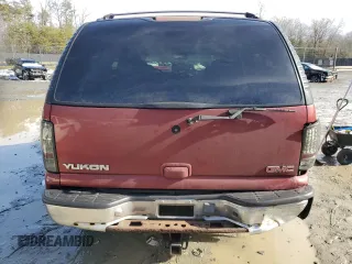 2001 GMC Yukon SLT with VIN 1GKEK13T21R173130, listed as a Copart auction lot 45286515 with 202,170 mi miles and Salvage Title. Bid and sale history available at carsss.com. Image 6.