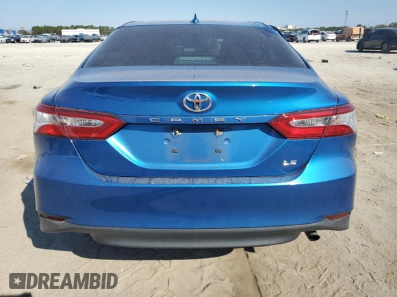 2020 Toyota Camry LE with VIN 4T1L11AKXLU378223, listed as a Copart auction lot 44786535 with 109,978 mi miles and Non Repairable. Bid and sale history available at carsss.com. Image 6.