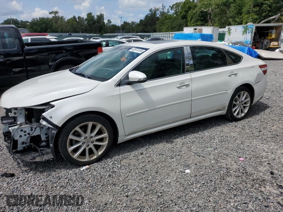 2013 Toyota Avalon XLE with VIN 4T1BK1EB2DU061038, listed as a Copart auction lot 63974195 with 122,432 mi miles and Salvage title. Bid and sale history available at DreamBid. Image 1.