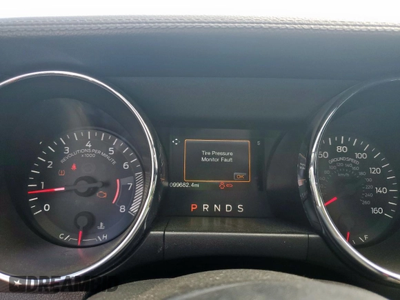 2016 Ford Mustang EcoBoost with VIN 1FA6P8TH7G5245838, listed as a Copart auction lot 53572445 with 99,682 mi miles and Clean title. Bid and sale history available at DreamBid. Image 9.