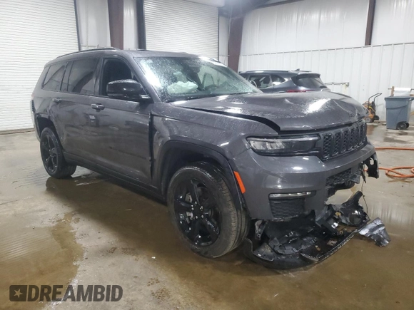 2024 Jeep Grand Cherokee Limited with VIN 1C4RJKBG6R8501418, listed as a Copart auction lot 59668615 with 9,663 mi miles and Salvage title. Bid and sale history available at DreamBid. Image 4.