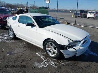 2013 Ford Mustang V6 with VIN 1ZVBP8AM6D5275902, listed as a IAAI auction lot 41750633 with 246,762 mi miles and . Bid and sale history available at DreamBid. Image 1.