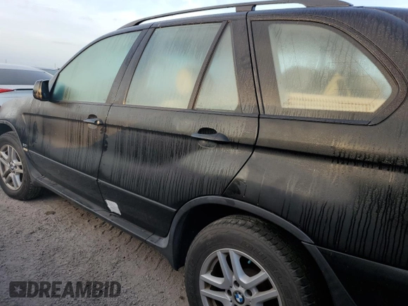 2004 BMW X5 3.0i with VIN 5UXFA13514LU25640, listed as a Copart auction lot 74727494 with 83,061 mi miles and Salvage Title. Bid and sale history available at carsss.com. Image 13.