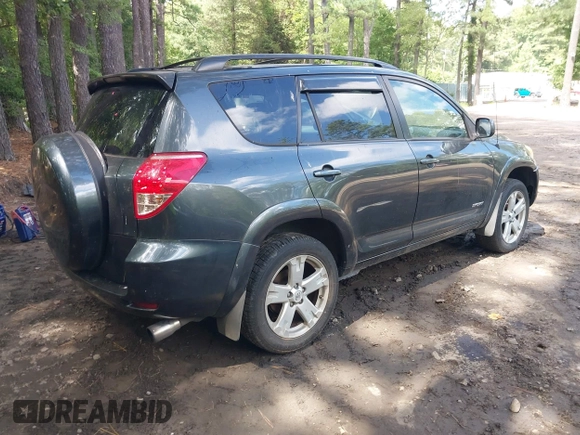 2008 Toyota RAV4 Sport with VIN JTMZD32V986074516, listed as a IAAI auction lot 42757502 with 187,139 mi miles and . Bid and sale history available at DreamBid. Image 4.