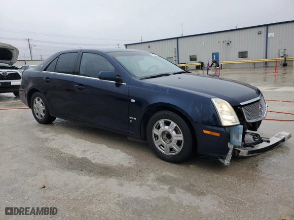 2006 Cadillac STS with VIN 1G6DW677660181204, listed as a Copart auction lot 44755455 with 120,931 mi miles and Salvage Title. Bid and sale history available at carsss.com. Image 4.
