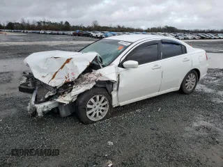 2012 Mitsubishi Galant FE with VIN 4A32B2FF5CE020632, listed as a Copart auction lot 86307044 with 225,585 mi miles and Salvage Title. Bid and sale history available at carsss.com. Image 1.