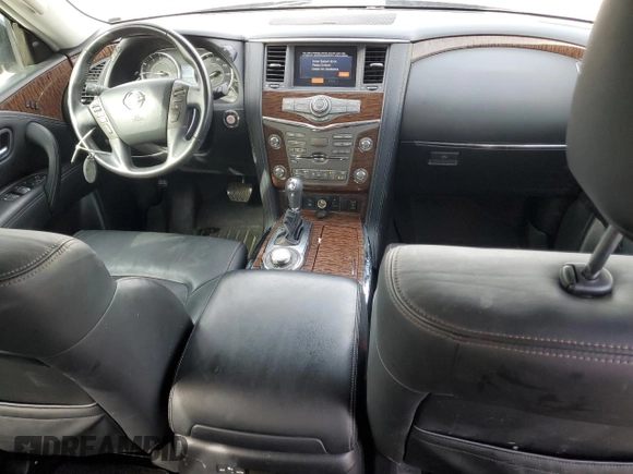 2020 Nissan Armada SL with VIN JN8AY2NC2LX518378, listed as a Copart auction lot 45542265 with 56,386 mi miles and Salvage Title. Bid and sale history available at carsss.com. Image 8.