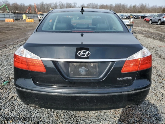 2010 Hyundai Genesis with VIN KMHGC4DE1AU108815, listed as a Copart auction lot 42454985 with 64,752 mi miles and Clean Title. Bid and sale history available at carsss.com. Image 6.