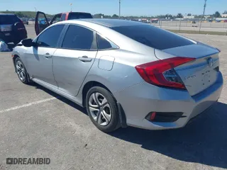 2017 Honda Civic Sedan LX with VIN 19XFC2F52HE038428, listed as a IAAI auction lot 41781577 with 72,730 mi miles. Bid and sale history available at carsss.com. Image 3.
